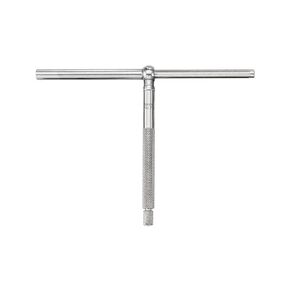 Starrett Telescoping Gage with One Arm - Ideal for Determining True Size of Holes, Slots and Recesses - 3-1/2" - 6" Range, 3-1/4" Handle Length - 229E