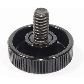 Twenty (20) 1/4-20 x 1/2" Length Knurled Plastic Head Thumb Screws - Made in USA