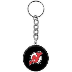 New Jersey Devils Officially Licensed Mini Hockey Puck Keychain
