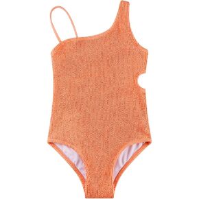 LIZENS Girls One-Piece Swimwear Adjustable Bathing Suit for Girls Swimsuit Size 4-16