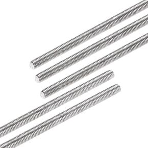 5pcs M3-0.5x300mm Fully Threaded Rod M3X0.5mm 304 Stainless Steel Right Hand Threads Metric Screws All Threaded Rod Studs for Anchor Bolts Clamps Hangers U Bolts RC Car
