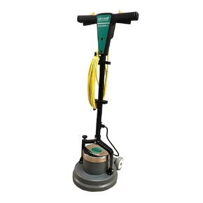 Bissell Commercial No. 13-13" Cleaning Path Floor Machine, w/pad Holder, White Polish pad & Scrub Brush