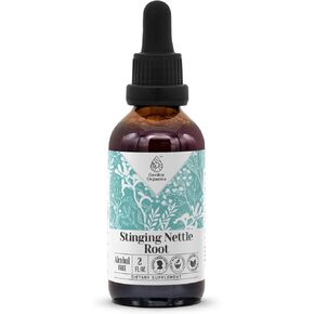 Stinging Nettle Root Alcohol-Free Natural Tincture Extract, Immune System Booster, Liquid Drops Made from 100% (4 fl oz)