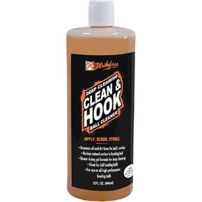 KR Strikeforce Clean & Hook Bowling Ball Cleaner - 32 Ounce Bottle,Orange