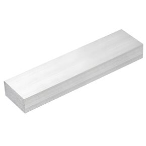 uxcell Square Aluminum Flat Bar, 4pcs 1/4" Thickness 1" Width 10" Length Square Aluminum Bar 6061 Aluminum Flat Plate, 6 x 25 x 254mm T6511 Solid New Mill Stock