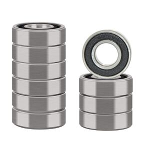 6900-2RS Bearings, 10x22x6mm Ball Bearing 6900RS Double Rubber Sealed Shielded Bearing ID 10mm, OD 22mm, Thickness 6mm Deep Groove Ball Bearing for 3D Printer, Scooters 10pcs