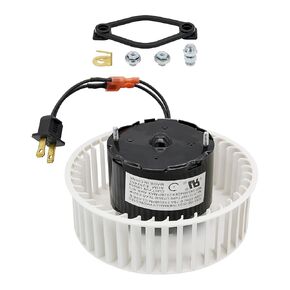 97017705 8663RP Fan Motor & Blower Wheel Replacement Compatible with Nutone 8663RP 8664RP 8814 671RB 672RB 8832N B Unit, Broan 750 751 Ser Fan Parts, Replaces Motor 86933000/JA2B104N