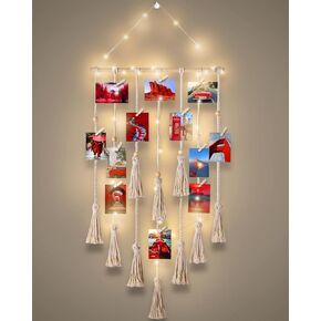 Room Decor Teenage Girl Gift Ideas Bedroom Boho Macrame Wall Hanging Teen Girls Trendy Stuff Picture Frames Collage Office Dorm Essentials for Girls Ages 11 12 13 14 15 16 18 Year Old