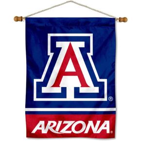 Arizona Wildcats Blue Banner with Hanging Pole