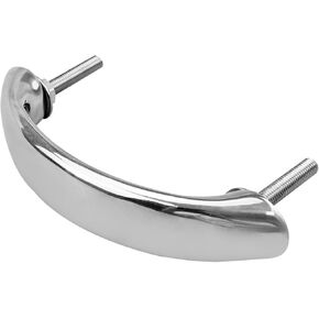 6.5"(165mm) Boat Grab Handle Stainless Steel 316 Hardware, Heavy Duty Grab Bar Handrail with W/Screws, Marine Door Grab Bar Pull for Ship Kayak Yacht