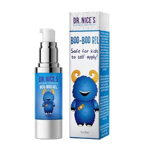 DR. NICE'S Boo-boo Gel for Kids | for Minor Cuts, Bumps and Bruises, Scrapes, Wounds, Chafe, Burns | Topical First-aid Hydrogel (30 ML)