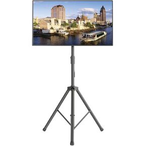 Tripp Lite Portable Adjustable Swivel Tripod TV Monitor Stand Digital Signage 23 to 42 inch Display (DMPDS2342TRIC),Black
