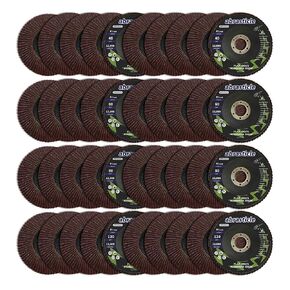 20 Pack 4 1/2 Inch Flap Discs Angle Grinder Sanding Discs Assorted 40/60/80/120 Grit Flap Sanding Disc