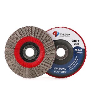 4Inch 60 Grit Grinding Wheels 100mm Flap Sanding Abrasive Disc for Angle Grinder Diamond Sanding Pad with 5/8" Arbor