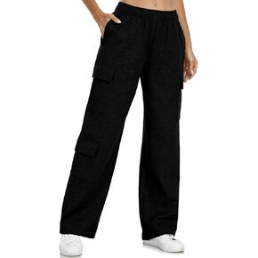 Inno 28" 31" 34" 36" Women's Baby Polar Fleece Lined Jogger Pants Warm Sweatpants Thermal Athletic Lounge