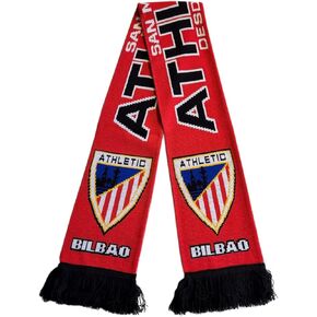 Atletico Bilbao Scarf | Soccer Fan Scarf | Premium Acrylic Knit