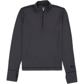 Hot Chillys Kid's Geo Pro Solid Zip-Tee