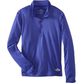Hot Chillys Kid's Peach Skins Zip-Tee