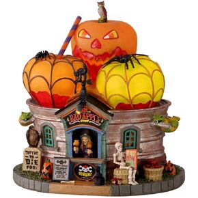 Lemax The Bad Apple Shop, Battery Operated (4.5V) #15728