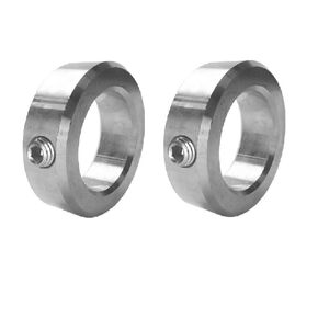 Jeremywell 1-1/2" Bore Stainless Steel Set Screw Shaft Collar OD 4-1/4" Width 3/4" (2 PCS)
