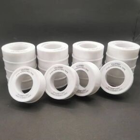 PTFE Plumbing Tape 20 Rolls, White Teflon Industrial Thread Sealant for Water and Chemicals, 1/2"Width 400"Length