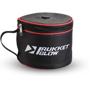 Rukket Glow Quick Charger, LED Recharging Bag for Glow-in-The-Dark Golf, Kickball, Dodgeball, Flag Football, Baseball, Softball, Badminton, Pickleball, and More