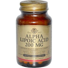 Alpha Lipoic Acid 200mg 50 Vcaps 3-Pack