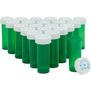Prescription Pill Bottles, Vial Containers for Medication (6 Dram, 280 Pack)