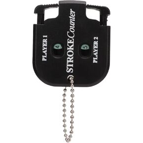 RiToEasysports Golf Score Counter,2 Player Golf Score Shot Stroke Counter with Keychain for Golf Training Practice Golf