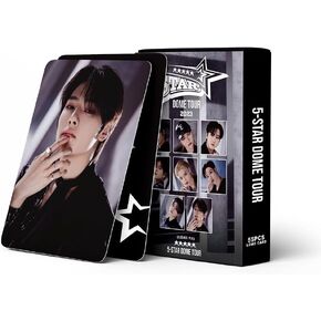 55PCS StrayKids 5-Star Photocard,StrayKids New Album Lomo Cards Greeting Cards Gift for Fan Collection