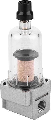 G1/4" Air Line Filter, Water and Oil Separator for Air Line Replacement AF2000-02 Particulate Filter Water Trap Separator, 750L/min Automatic Drain in Saudi Arabia