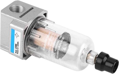 G1/4" Air Line Filter, Water and Oil Separator for Air Line Replacement AF2000-02 Particulate Filter Water Trap Separator, 750L/min Automatic Drain in Saudi Arabia
