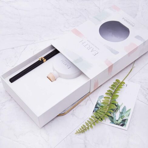 Fragrances Reed Diffusers Set, Orange Rose Jasmine Aromatherapy Diffuser Set and 7 Rattan Sticks Set,Oil Diffuser & Reed Diffuser Sticks, Home Decor & Office Decor, Fragrance and Gifts in Kuwait