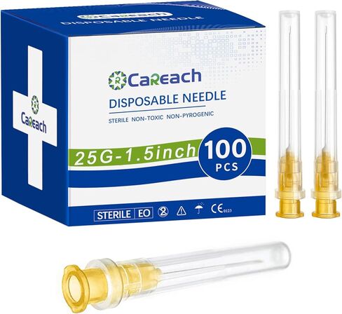 100 قطعة 25 مقياس 1.5 بوصة، ملحقات توزيع المختبر، عبوة فردية in Kuwait