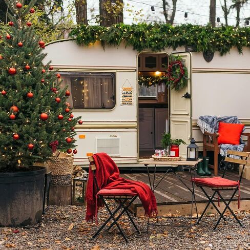 علامات التخييم flyab، 8 "× 12" علامة قواعد التخييم، علامة ديكور العربة ريفي للتخييم rv السفر المقطورات الجدار نافذة الملحقات مضحك علامة التخييم لصيف عيد الميلاد in Kuwait