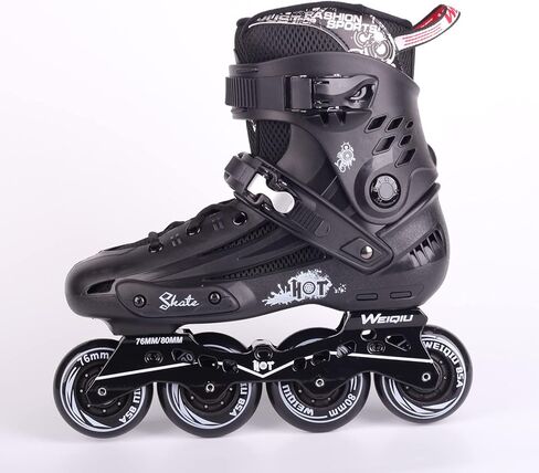 Inline Skates for Women Men, Professional Fitness Roller Skates for Unisex,4 Wheels Speed Racing Skates,Inline Skates Adult Male Female in Saudi Arabia