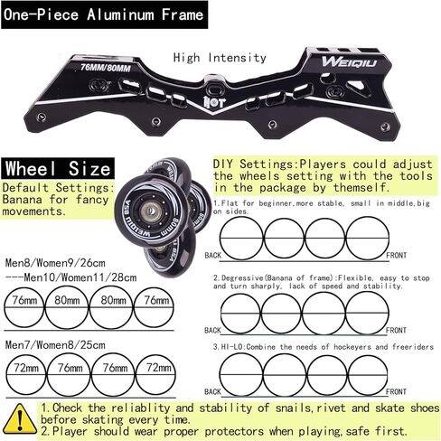 زلاجات مضمنة للنساء والرجال، زلاجات لياقة بدنية احترافية للجنسين، زلاجات سباق سريعة بأربعة عجلات، زلاجات مضمنة للبالغين من الذكور والإناث in Kuwait