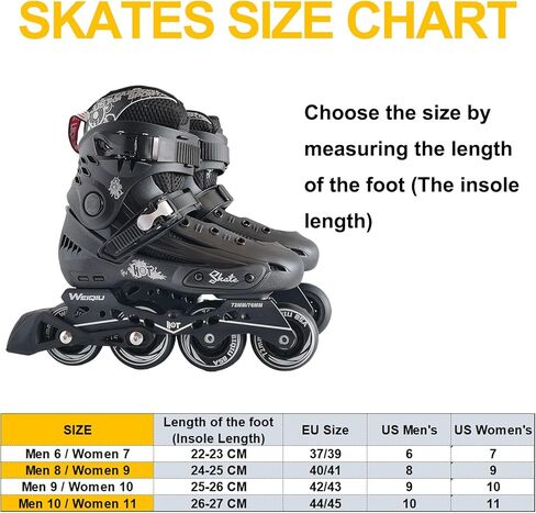 Inline Skates for Women Men, Professional Fitness Roller Skates for Unisex,4 Wheels Speed Racing Skates,Inline Skates Adult Male Female in Saudi Arabia