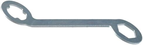 مفتاح ربط مسامير المسار 3 قطع من الألومنيوم خفيف الوزن فضي ذو واجهة مزدوجة مفتاح ربط مسامير لمنع التآكل أداة تعديل مضادة للانزلاق M5 أحذية كرة القدم in Kuwait