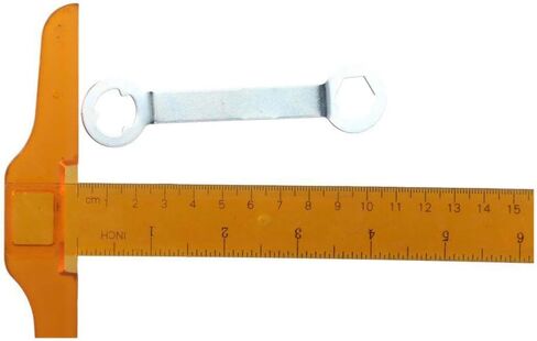 مفتاح ربط مسامير المسار 3 قطع من الألومنيوم خفيف الوزن فضي ذو واجهة مزدوجة مفتاح ربط مسامير لمنع التآكل أداة تعديل مضادة للانزلاق M5 أحذية كرة القدم in Kuwait