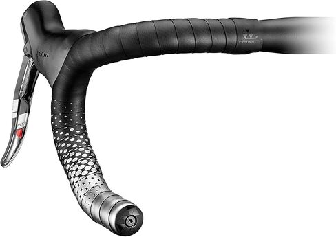 CICLOVATION BAR Tape, Leather Touch_Fusion, Synthetic Leather with Fusion Colorway on The Iridescent Textures for Superb Grip and handling Performance, T.3mm/W.30mm/L.2000mm, Fusion Silver in Saudi Arabia