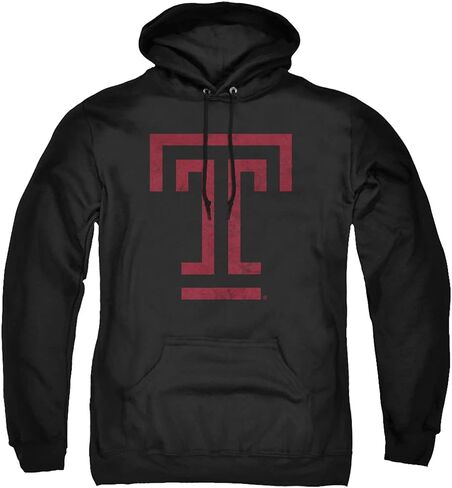 Temple University Official Distressed Primary Unisex Adult Pull-Over Hoodie in Saudi Arabia