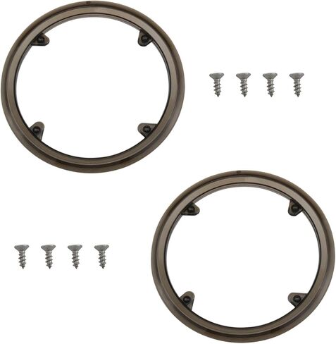 دراجة سلسلة الحرس 8 مسامير 42T 4-Hole دراجة ضرس غطاء ABS سلسلة غطاء (بني فاتح) 2PCS in Saudi Arabia
