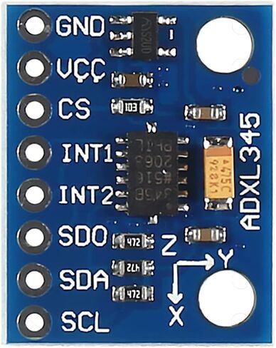 6PCS GY-291 ADXL345 3-Axis Digital Acceleration Gravity Tilt Module for IIC/SPI Transmission in Saudi Arabia