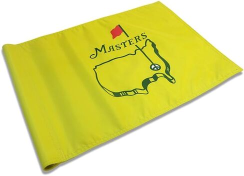 علم الجولف القياسي من Augusta National Golf Flag، مزدوج الجانب مع أنبوب عادي، 20 بوصة طول × 13 بوصة ارتفاع، أعلام دبوس جولف نايلون 420D متينة لملعب الجولف، هدايا عيد الأب لزوج الأب in Kuwait