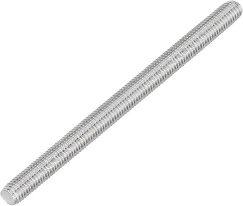 uxcell Fully Threaded Rod, M10 x 140mm 304 Stainless Steel Right Hand Thread Bar Studs M10-1.5 Thread Pitch for Furniture Machinery Assembly in Saudi Arabia