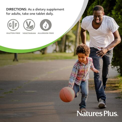 NaturesPlus Niacin - 100 مجم، 90 قرص نباتي - مكمل فيتامين B3 عالي الفعالية - خالي من الغلوتين - 90 وجبة in Saudi Arabia