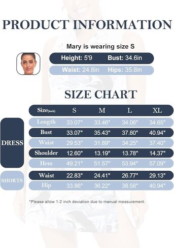 فساتين جولف Viracy Tennis Dress للنساء مع شورت وجيوب بدون أكمام وسحاب وياقة واقفة، فستان رياضي خفيف الوزن in Saudi Arabia