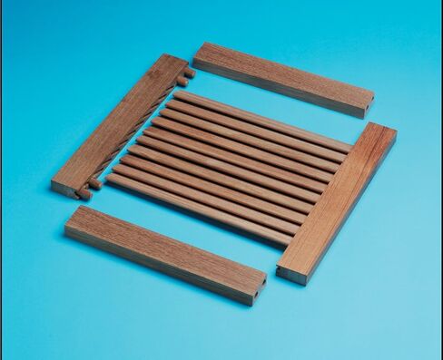 Whitecap 60882 Teak 4" Louvered Slat Material 1-3/16"W 4" L X 7/8" Thick in Saudi Arabia