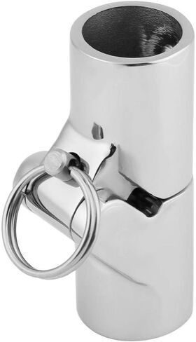 Aramox Marine Tube Connector, Marine Stainless Steel Folding Swivel Coupling Tube Pipe Connector Boat Hardware Fitting (22mm) in Saudi Arabia